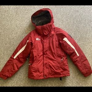 Gently worn women’s North Face ski/snow jacket
